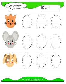 Çizgi Çalışma Sayfaları